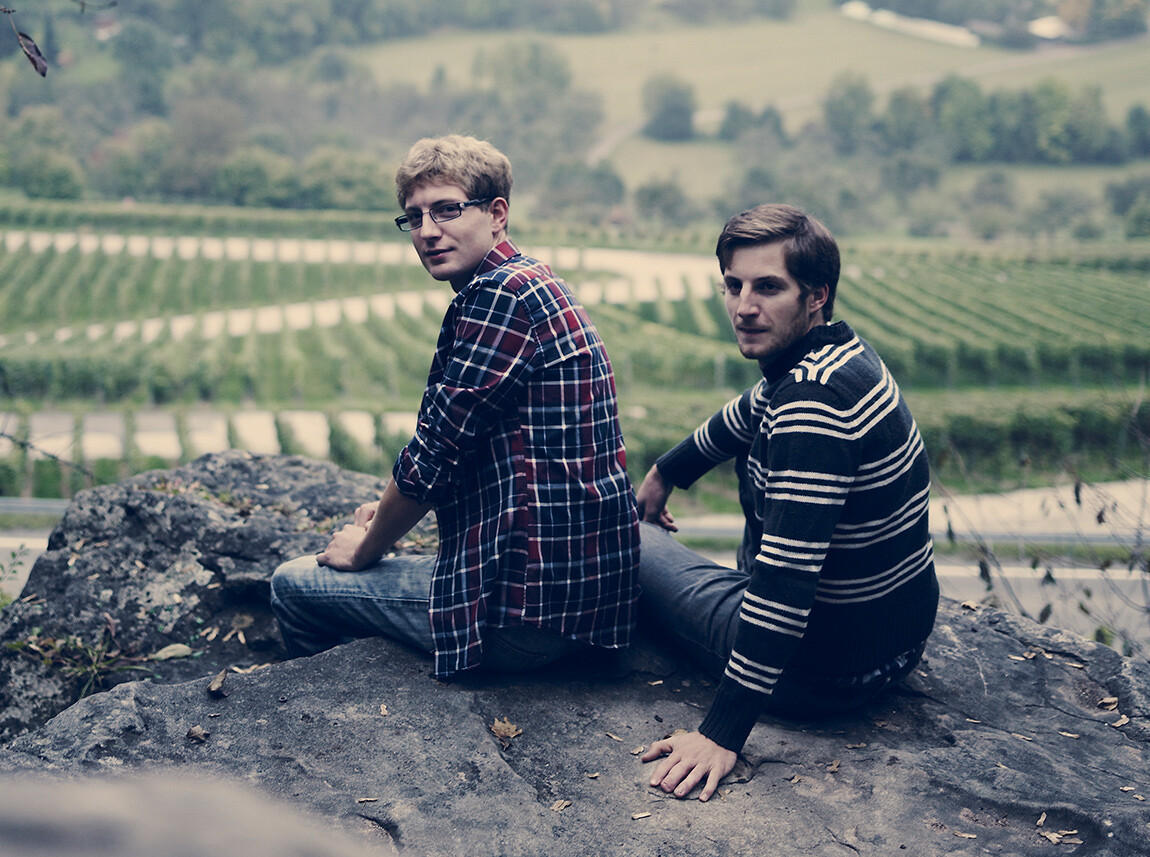 Die Winzer Markus und David Siegloch